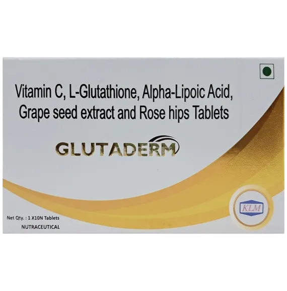 glutaderm tablet 10's